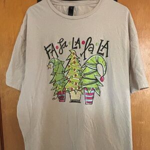 Festive Fa La La Graphic T-Shirt